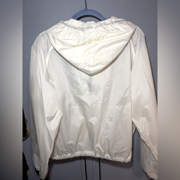 GAP White Utility Jacket with Hood and Zipper, XL - Picture 5 of 5